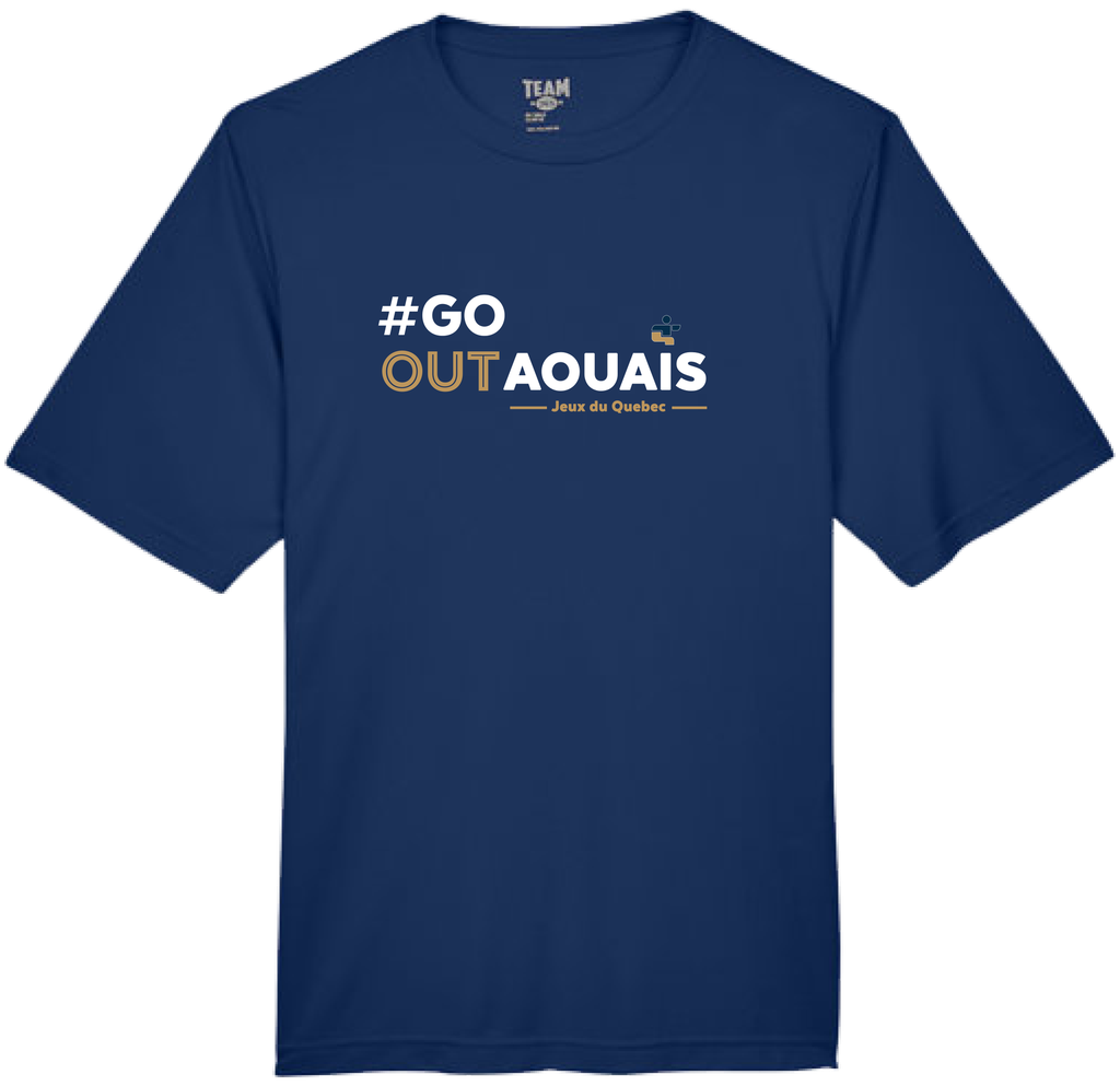 JDQ-OUTAOUAIS - TT11 T-Shirt Zone Performance À Manches Courtes Pour Hommes - SE. S14369 (AV)