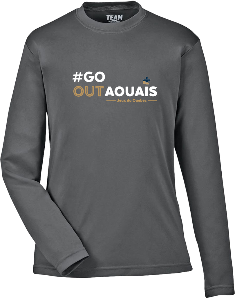 JDQ-OUTAOUAIS - TT11YL T-Shirt Zone Performance À Manches Longues Pour Jeunes - SE. S14369 (AV)