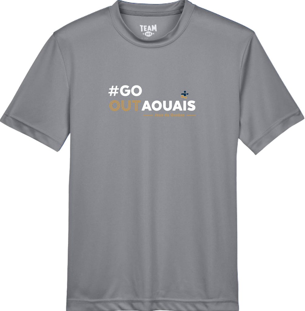 JDQ-OUTAOUAIS - TT11Y T-Shirt Zone Performance À Manches Courtes Pour Jeunes - SE. S14369 (AV)