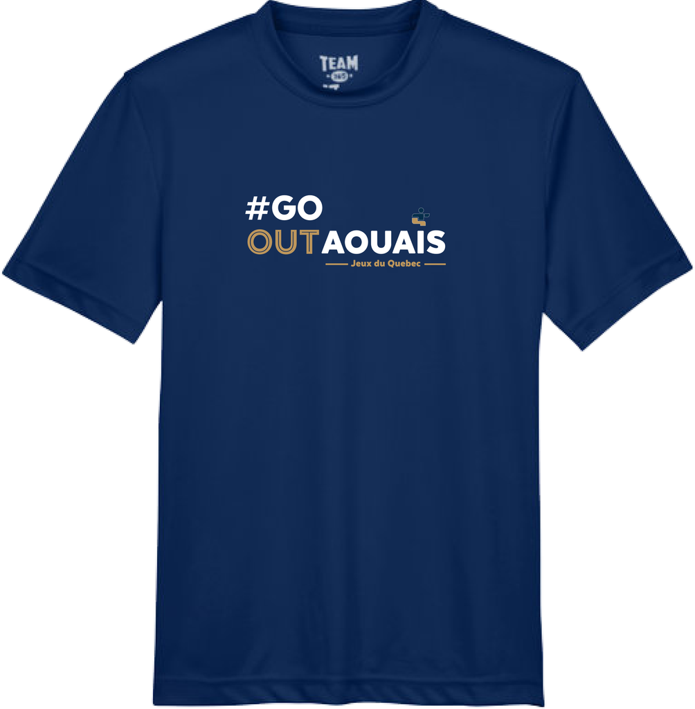 JDQ-OUTAOUAIS - TT11Y T-Shirt Zone Performance À Manches Courtes Pour Jeunes - SE. S14369 (AV)