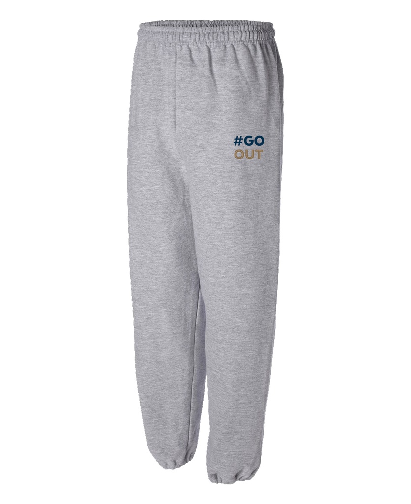 JDQ-OUTAOUAIS - 18200B Pantalon De Sport Junior Unisexe (GRIS SPORT) - DTF. DTF-136 (Z)