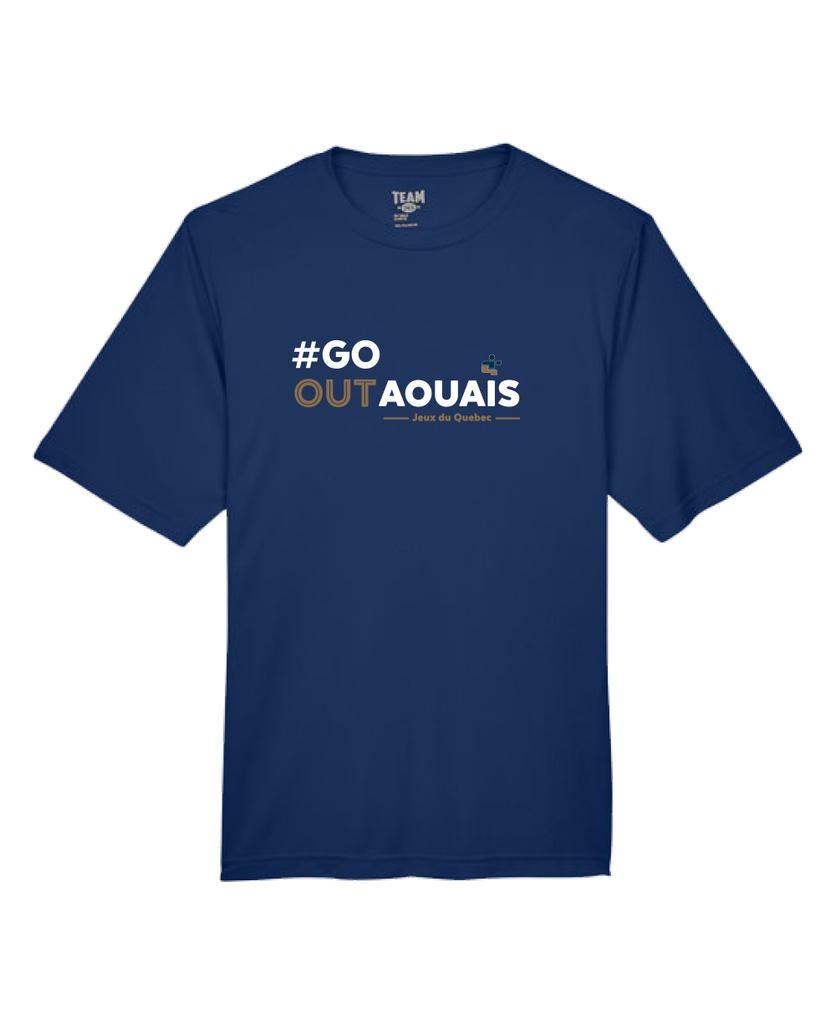 JDQ-OUTAOUAIS - TT11 T-Shirt Zone Performance À Manches Courtes Pour Hommes - SE. S14369 (AV)